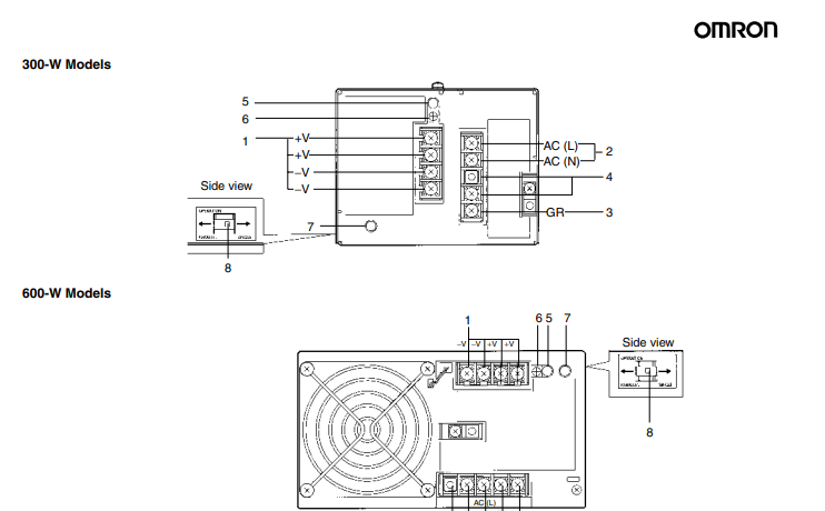 OMRON S82J-30024 Switch Mode Power Supply
