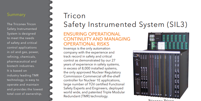 TRICONEX 3625  24Vdc Digital Output
