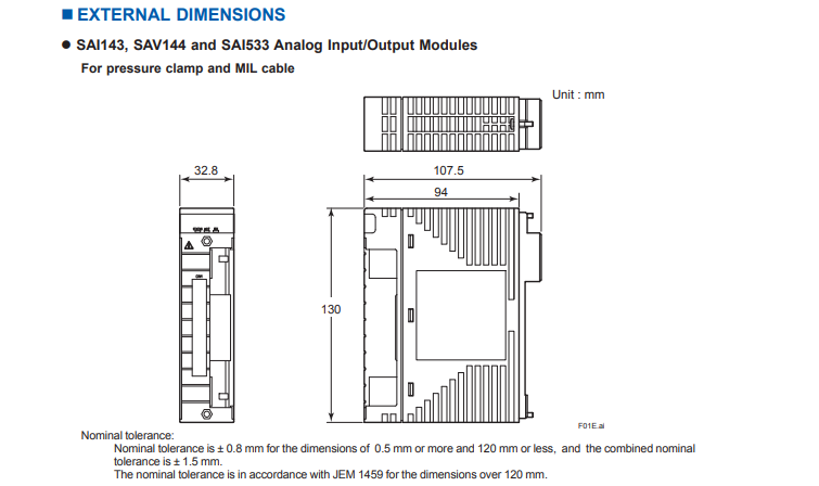 YOKOGAWA  SAI143-H33  Communication Module
