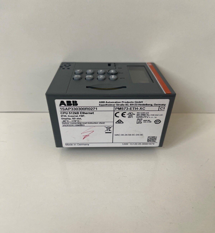 PM573-ETH ABB Central Processing Unit