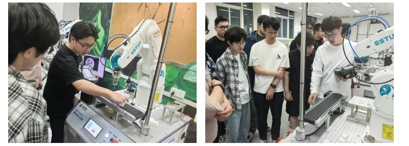 Some colleges and universities have completed the on-campus selection for the Estun Cup College Student Robot Competition