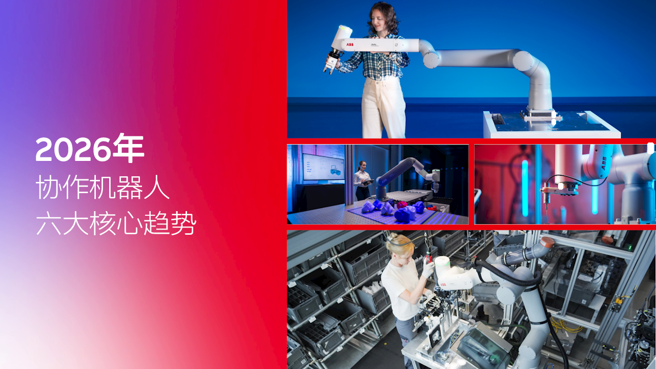 ABB Robotics releases collaborative robot trend forecast for 2026