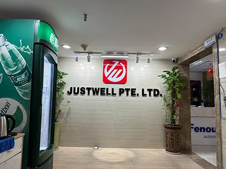 JUSTWELL PTE. LTD Company Display