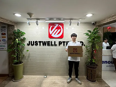 JUSTWELL PTE. LTD Company Display