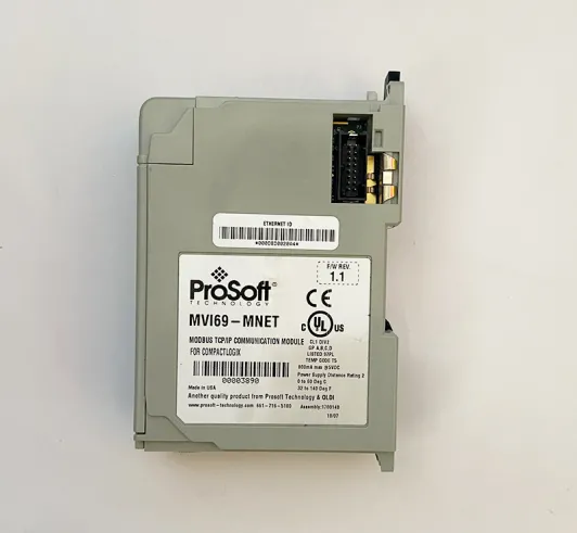 PROSOFT  MVI69-MNET Modbus TCP/IP Communication Module for CompactLogix