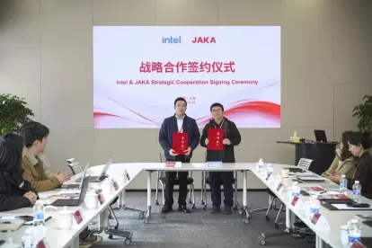 Card-saving robot &times; Intel reached a strategic cooperation to jointly promote "the integration of computing power and operating power" to lead a new era of embodied intelligence